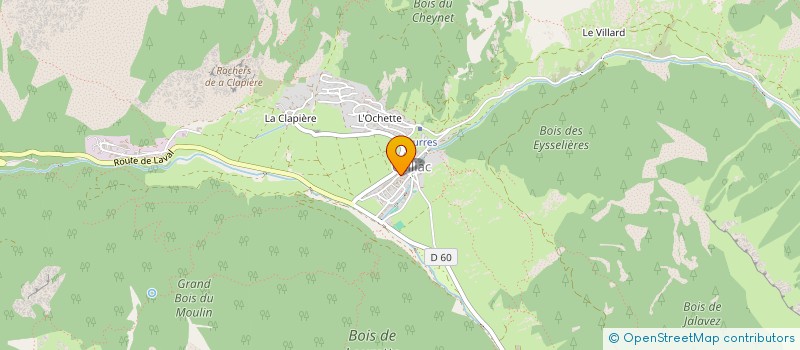 localisation de l'entreprise MADAME EMMANUELLE GROSSAN à CEILLAC
