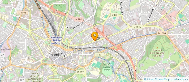 localisation de l'entreprise MADAME EMMANUELLE GROULT  CHAMBERY