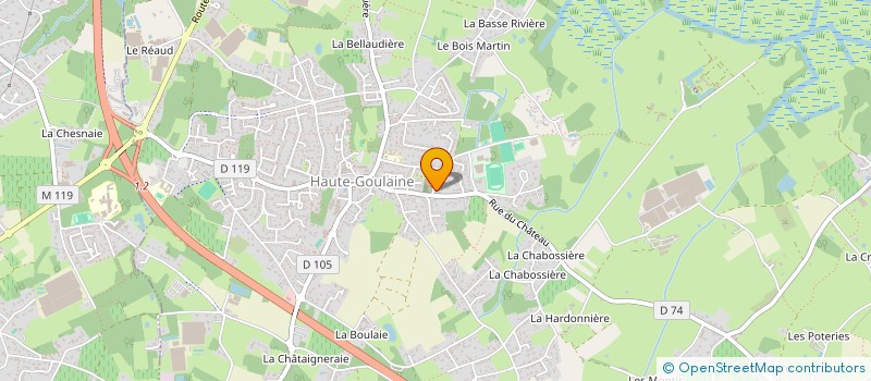 localisation de l'entreprise MADAME EMMANUELLE GUEHENNEUX  HAUTE-GOULAINE