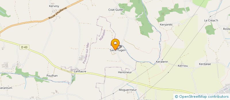 localisation de l'entreprise MADAME EMMANUELLE GUENIN  MAHALON