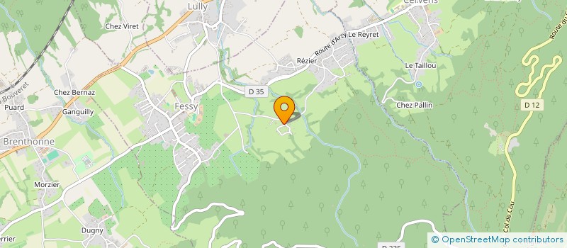 localisation de l'entreprise MADAME EMMANUELLE GUERIN  FESSY