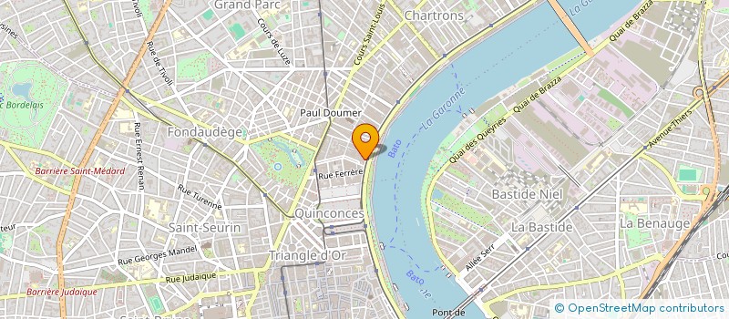 localisation de l'entreprise MADAME EMMANUELLE GUERIN  BORDEAUX