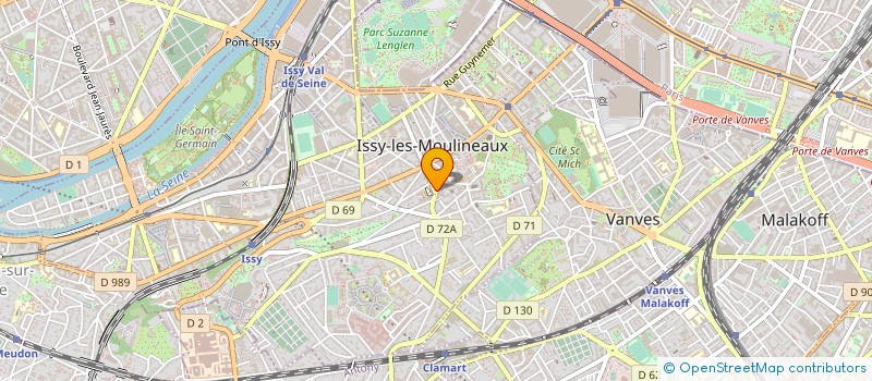 localisation de l'entreprise MADAME EMMANUELLE GUEROT à ISSY-LES-MOULINEAUX
