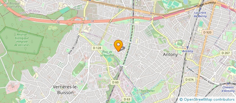 localisation de l'entreprise MADAME EMMANUELLE GUERREAU  ANTONY