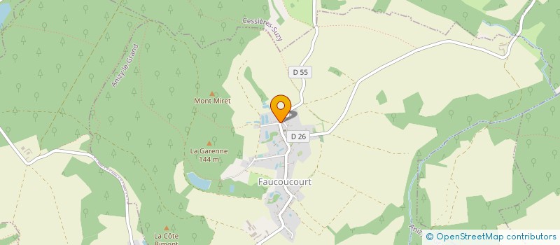 localisation de l'entreprise MADAME EMMANUELLE GUIBON à ANIZY-LE-GRAND
