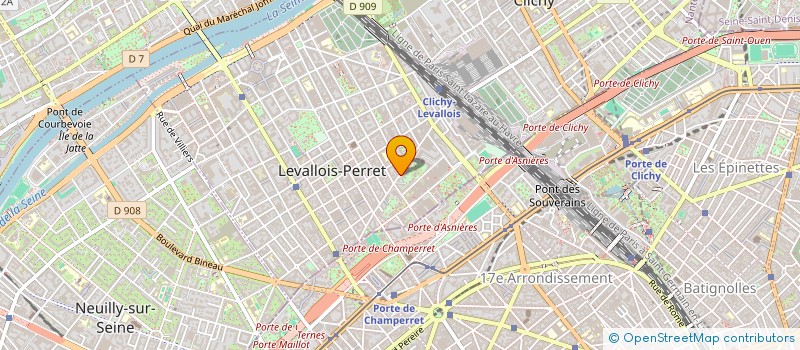localisation de l'entreprise MADAME EMMANUELLE GUICHARD à LEVALLOIS-PERRET
