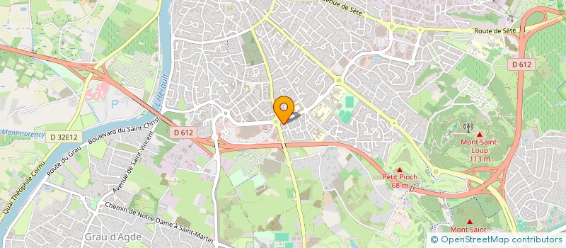 localisation de l'entreprise MADAME EMMANUELLE GUILHOU à AGDE