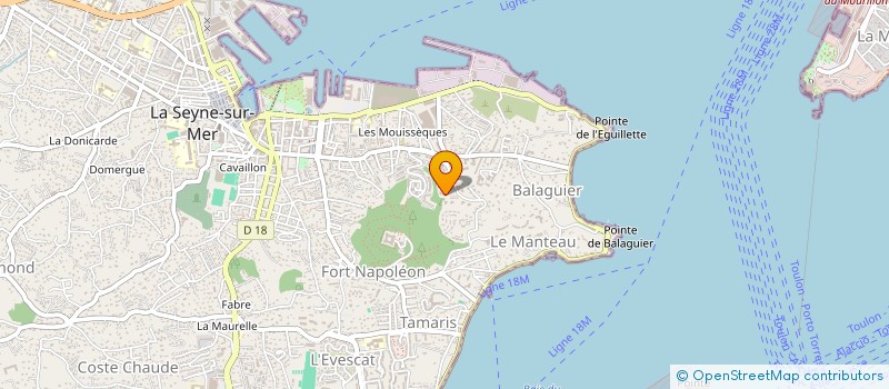 localisation de l'entreprise MADAME EMMANUELLE GUILLAUME à LA SEYNE-SUR-MER