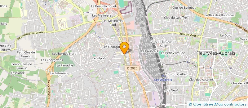 localisation de l'entreprise MADAME EMMANUELLE GUILLO à ORLEANS