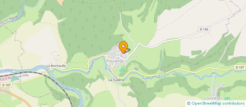 localisation de l'entreprise MADAME EMMANUELLE GUIMARD à POULANGY