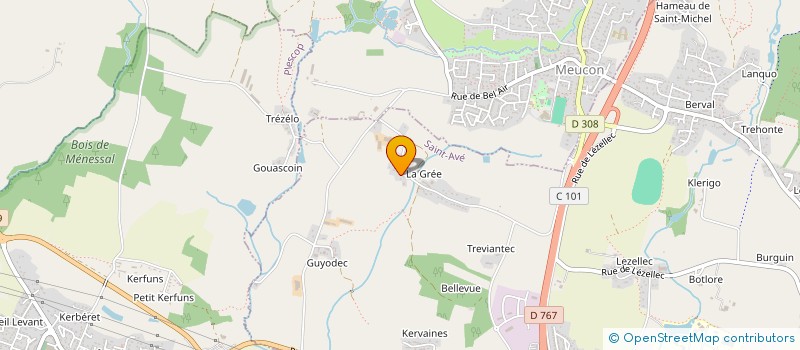 localisation de l'entreprise MADAME EMMANUELLE GUINOT  SAINT-AVE