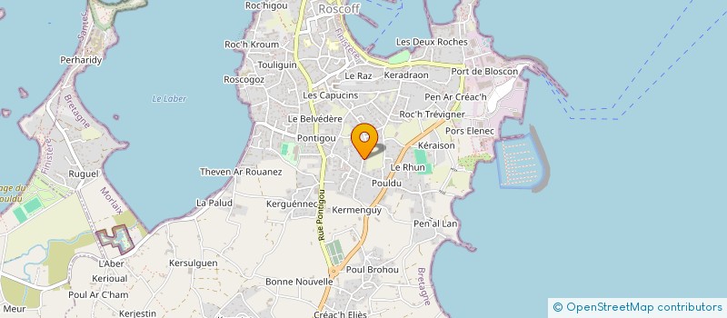 localisation de l'entreprise MADAME EMMANUELLE GUIVARCH  ROSCOFF