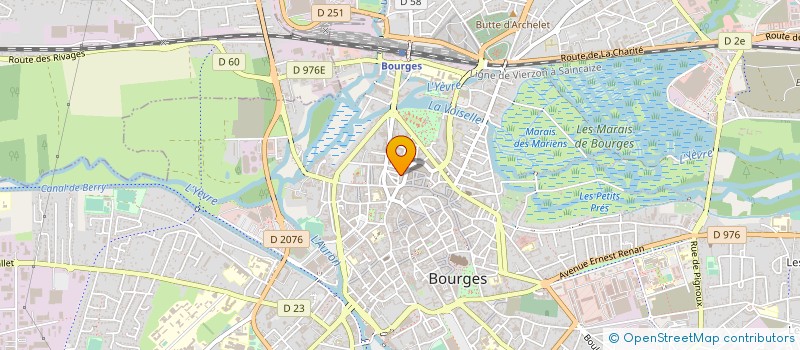 localisation de l'entreprise MADAME EMMANUELLE GUNTHER  BOURGES