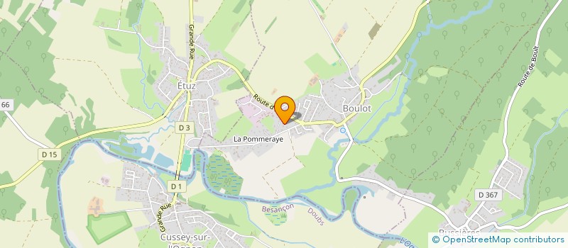 localisation de l'entreprise MADAME EMMANUELLE GURNAUD  BOULOT