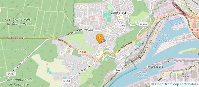 localisation de l'entreprise MADAME EMMANUELLE HALGAND à CANTELEU