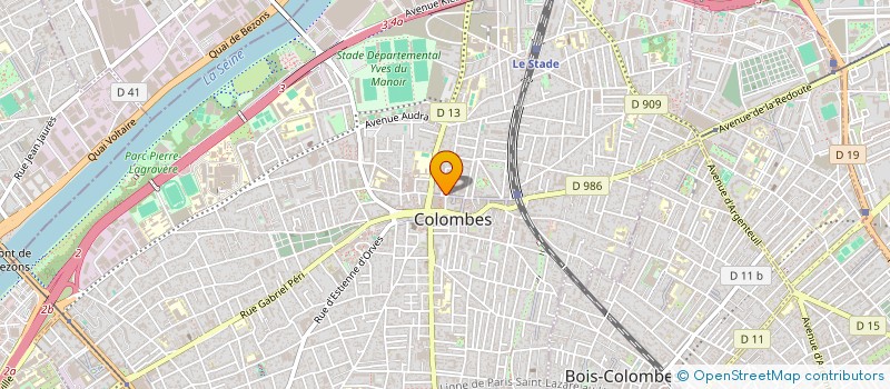 localisation de l'entreprise MADAME EMMANUELLE HALIOUA à COLOMBES