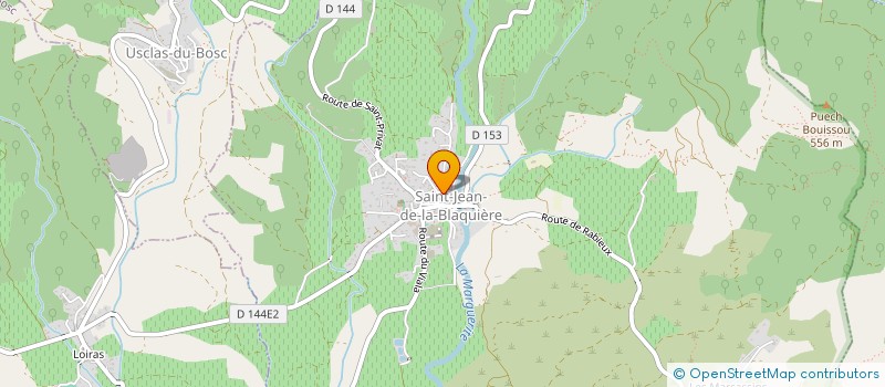 localisation de l'entreprise MADAME EMMANUELLE HAMET  SAINT-JEAN-DE-LA-BLAQUIERE