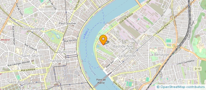 localisation de l'entreprise MADAME EMMANUELLE HAMON  BORDEAUX