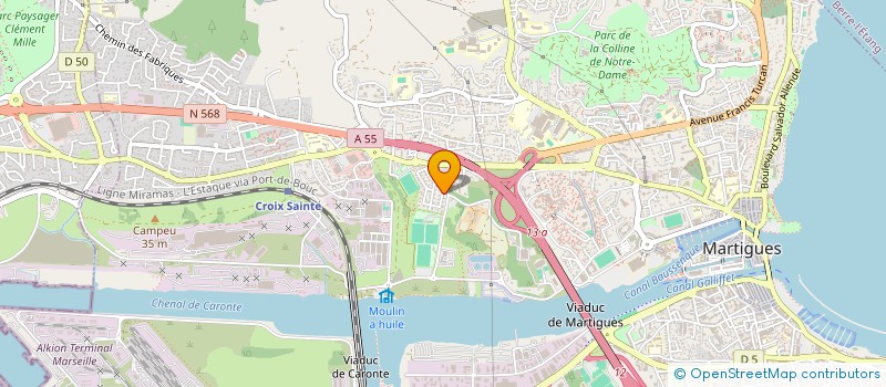 localisation de l'entreprise MADAME EMMANUELLE HAON à MARTIGUES