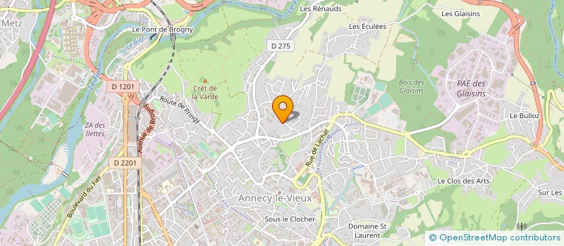 localisation de l'entreprise MADAME EMMANUELLE HEIN à ANNECY