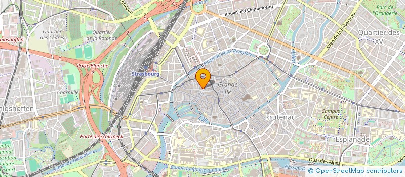 localisation de l'entreprise MADAME EMMANUELLE HEITZ à STRASBOURG