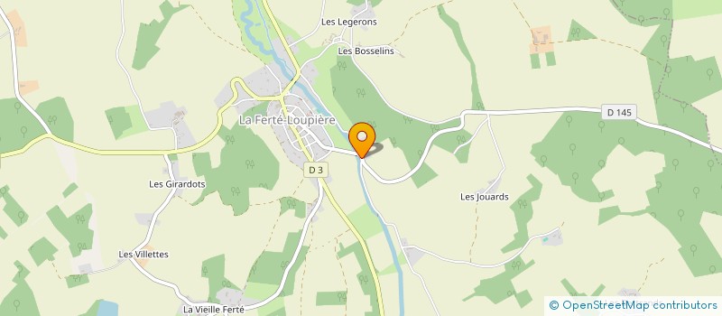 localisation de l'entreprise MADAME EMMANUELLE HENRION à LA FERTE-LOUPIERE
