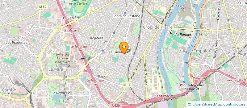 localisation de l'entreprise MADAME EMMANUELLE HENRY à TOULOUSE