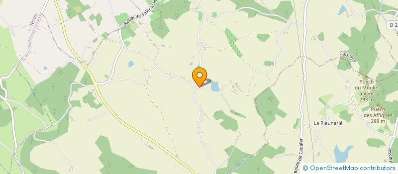 localisation de l'entreprise MADAME EMMANUELLE HERBERT  GRAULHET