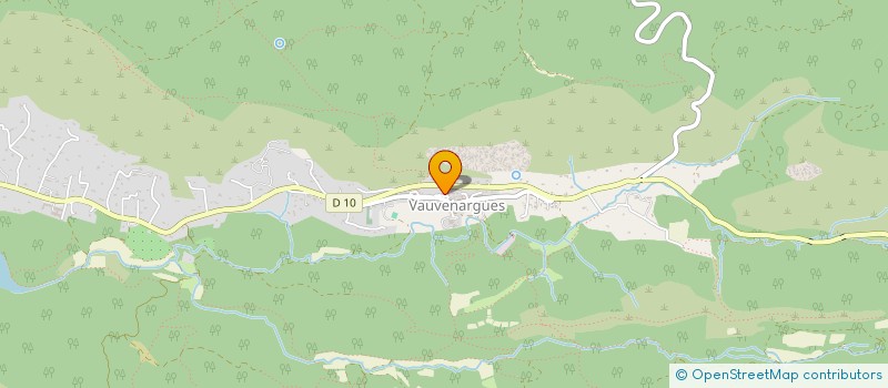 localisation de l'entreprise MADAME EMMANUELLE HERVEOU  VAUVENARGUES