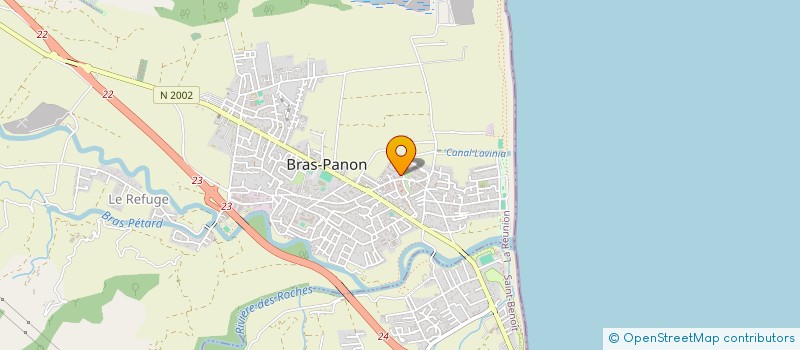 localisation de l'entreprise MADAME EMMANUELLE HOARAU  BRAS-PANON