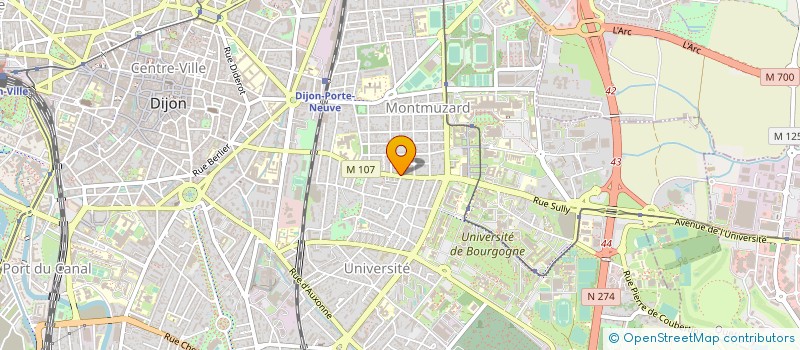localisation de l'entreprise MADAME EMMANUELLE HON  DIJON