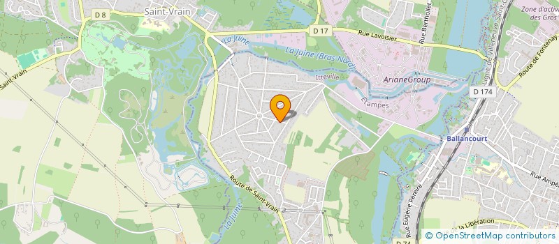 localisation de l'entreprise MADAME EMMANUELLE HUGUENIN  ITTEVILLE