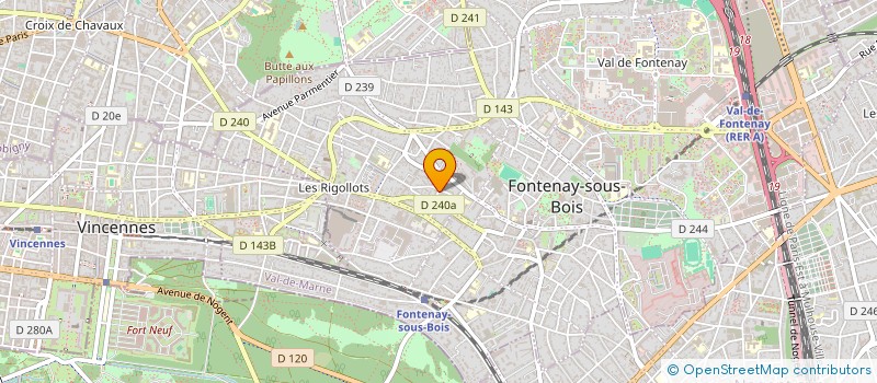 localisation de l'entreprise MADAME EMMANUELLE HUSSON à FONTENAY-SOUS-BOIS