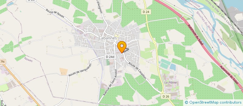 localisation de l'entreprise MADAME EMMANUELLE ICHARD  CABANNES