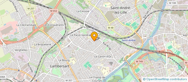 localisation de l'entreprise MADAME EMMANUELLE IMBERT à LAMBERSART
