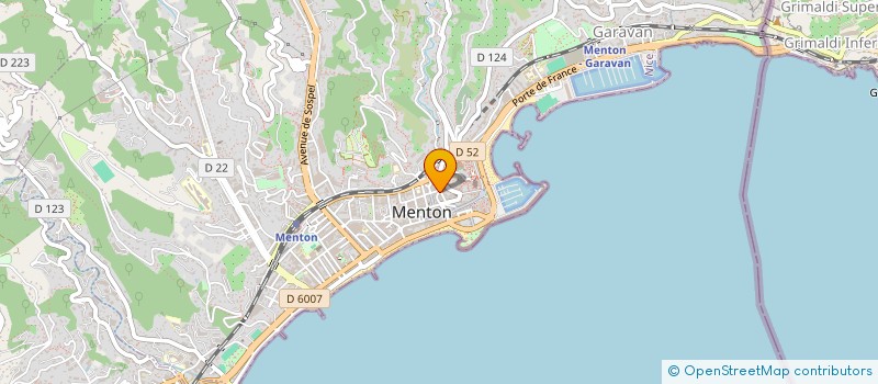 localisation de l'entreprise MADAME EMMANUELLE INDIVISION LACOMBRE  MENTON