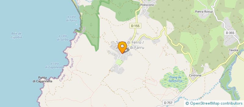 localisation de l'entreprise MADAME EMMANUELLE JACOMY à SERRA-DI-FERRO
