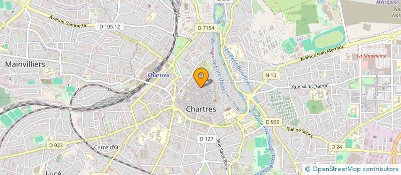localisation de l'entreprise MADAME EMMANUELLE JACROT à CHARTRES