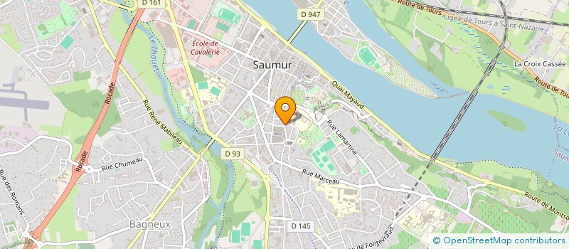 localisation de l'entreprise MADAME EMMANUELLE JEAN  SAUMUR