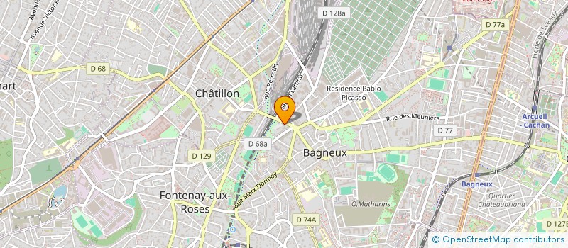 localisation de l'entreprise MADAME EMMANUELLE JOSSE à BAGNEUX