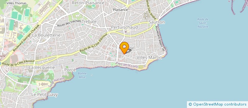 localisation de l'entreprise MADAME EMMANUELLE JOURDAIN  SAINT-NAZAIRE