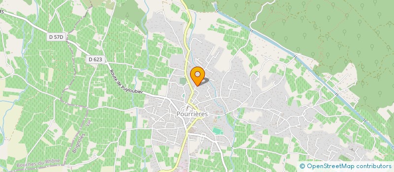 localisation de l'entreprise MADAME EMMANUELLE JOUVENCEL  POURRIERES