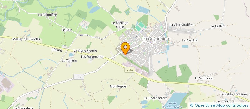 localisation de l'entreprise MADAME EMMANUELLE JOYEAU à MONTAIGU-VENDEE