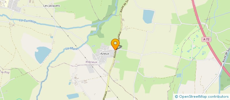 localisation de l'entreprise MADAME EMMANUELLE JULIEN  PRECIEUX