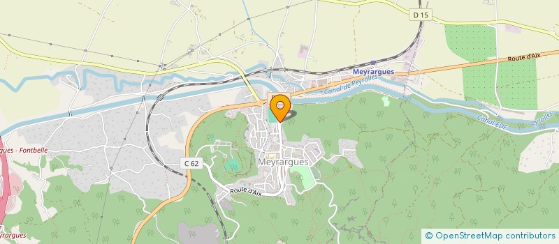 localisation de l'entreprise MADAME EMMANUELLE KANDIN  MEYRARGUES