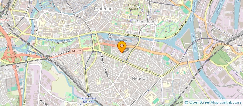 localisation de l'entreprise MADAME EMMANUELLE KARL à STRASBOURG