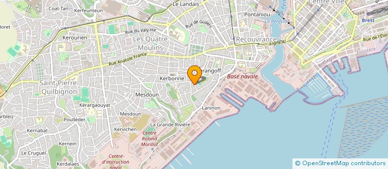 localisation de l'entreprise MADAME EMMANUELLE KERVINGANT à BREST
