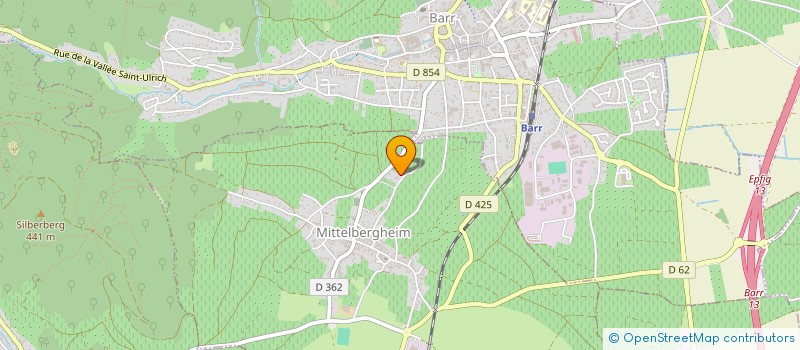 localisation de l'entreprise MADAME EMMANUELLE KORMANN à MITTELBERGHEIM