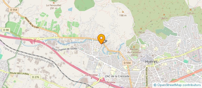 localisation de l'entreprise MADAME EMMANUELLE KREMER  HYERES