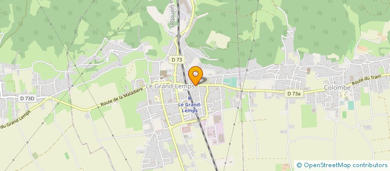 localisation de l'entreprise MADAME EMMANUELLE LABORDE  LE GRAND-LEMPS